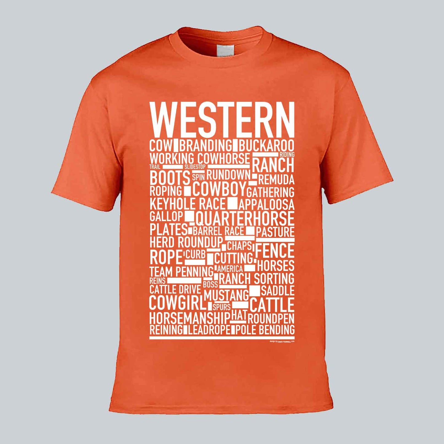Western Text T-shirt