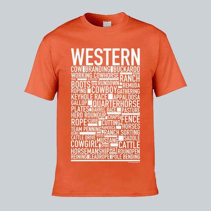 Western Text T-shirt