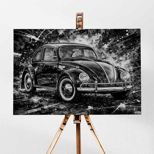 Volkswagen Beetle Bubbla Canvas