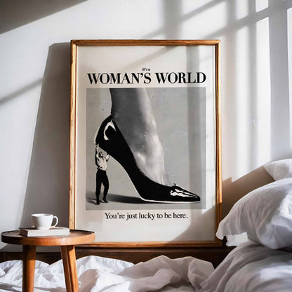 It's A Womans World Poster