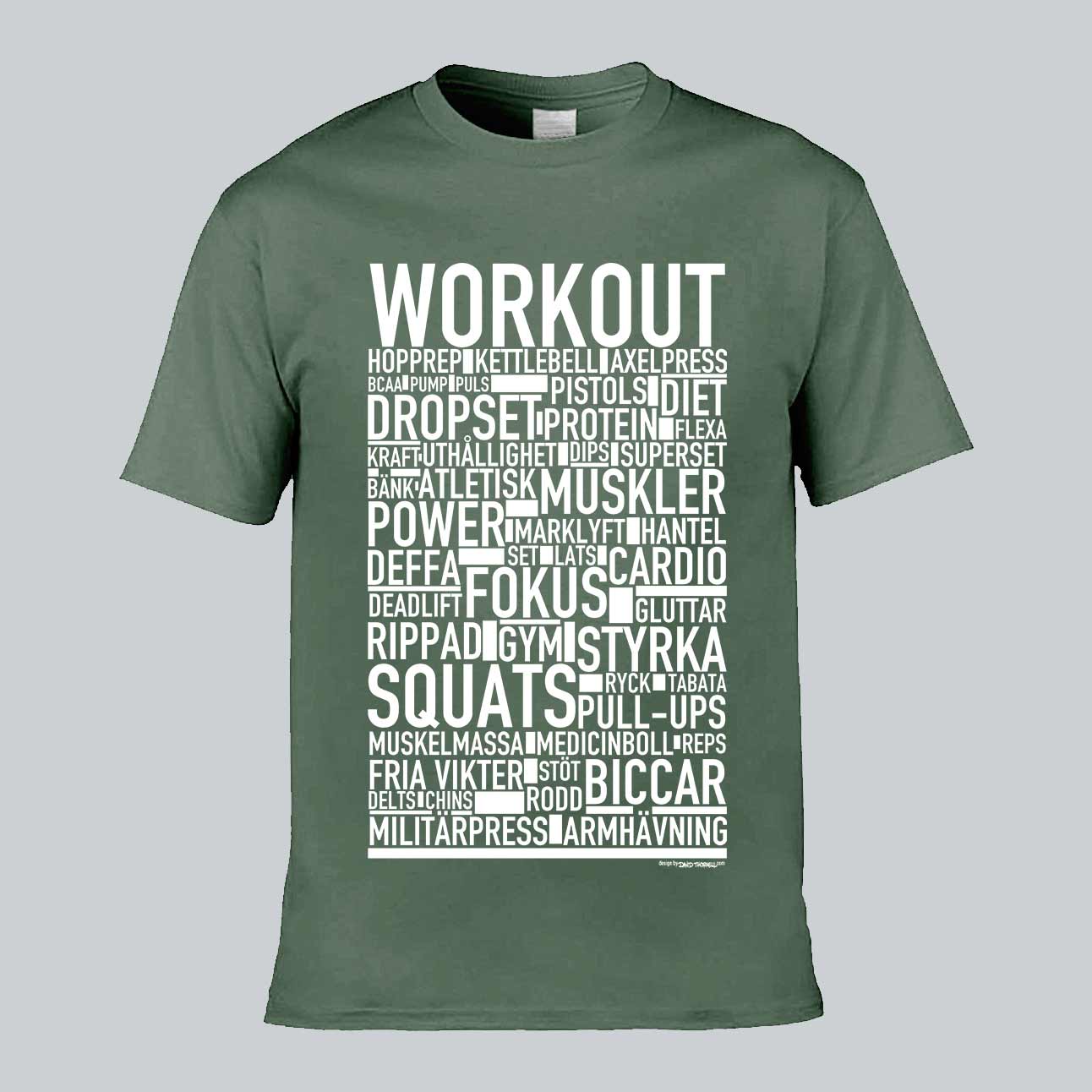 Workout Text T-shirt