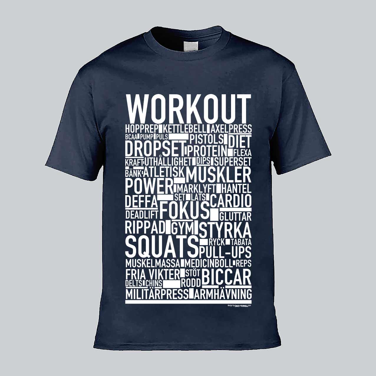 Workout Text T-shirt