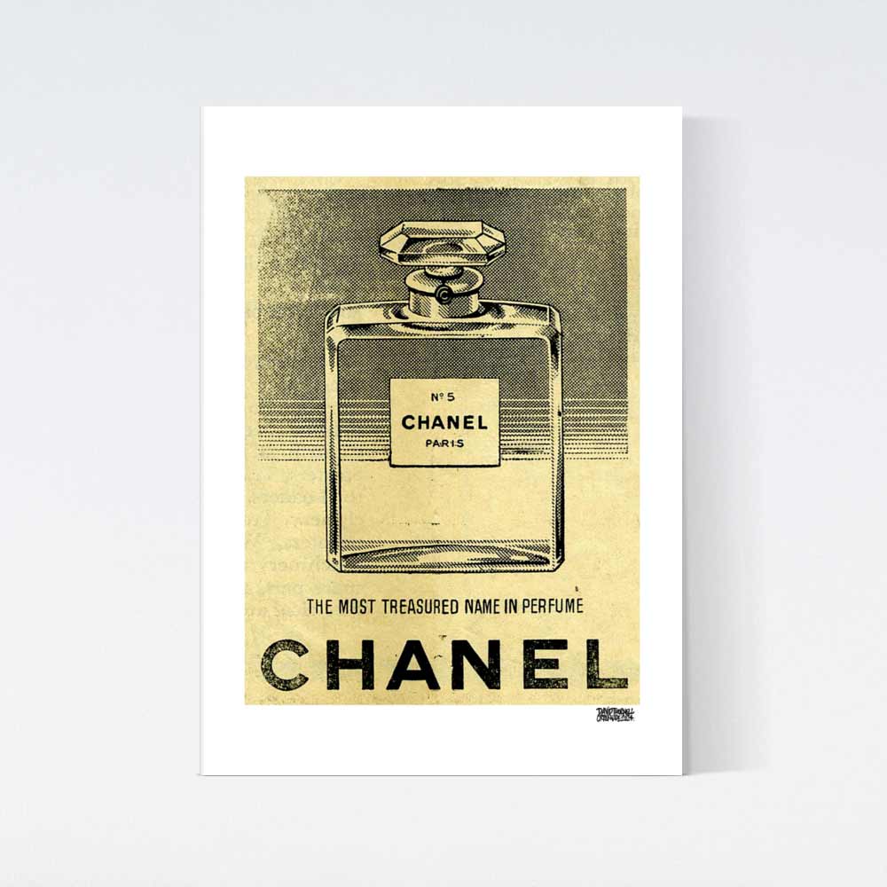 Chanel No 5 Perfume Poster