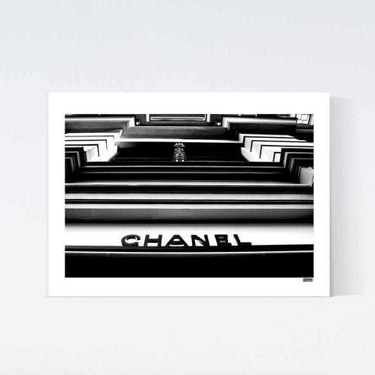 Chanel Facade Stockholm Poster