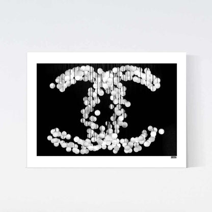 Chanel Light Bulbs Poster