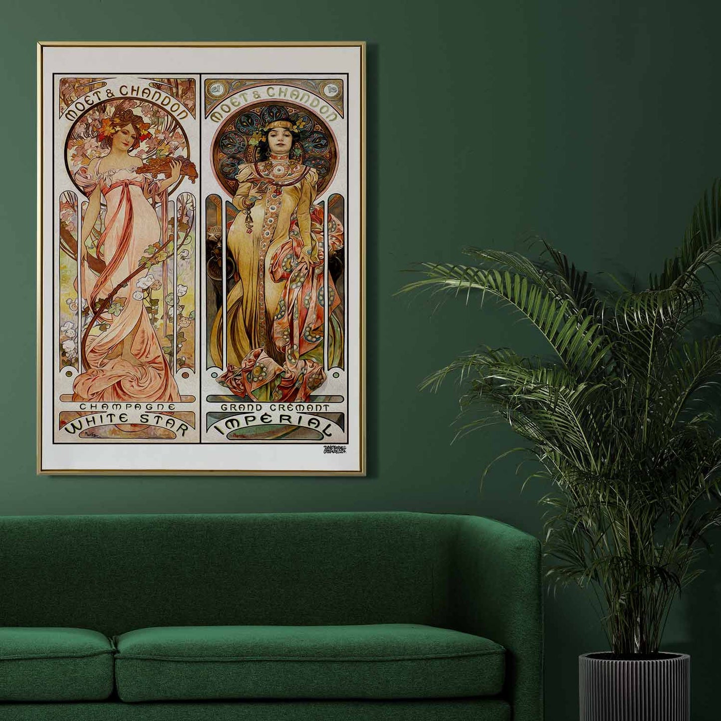 Mucha Art Retro Poster