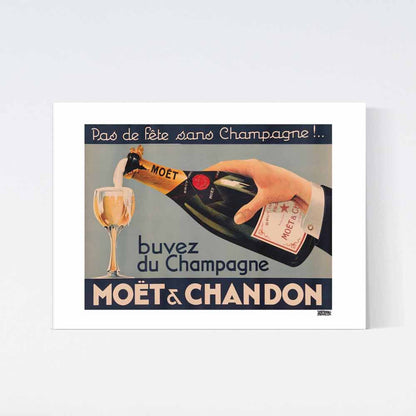 Buvez Du Champagne Poster