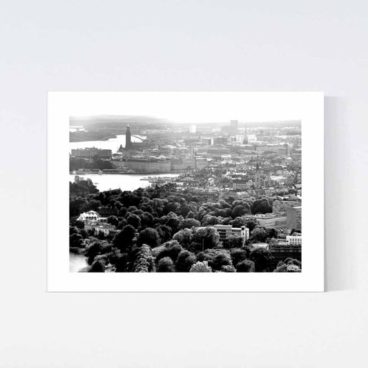 Stockholm City View Poster