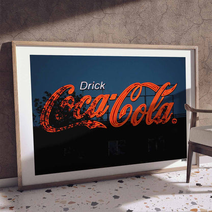 Stockholm Coca Cola Poster