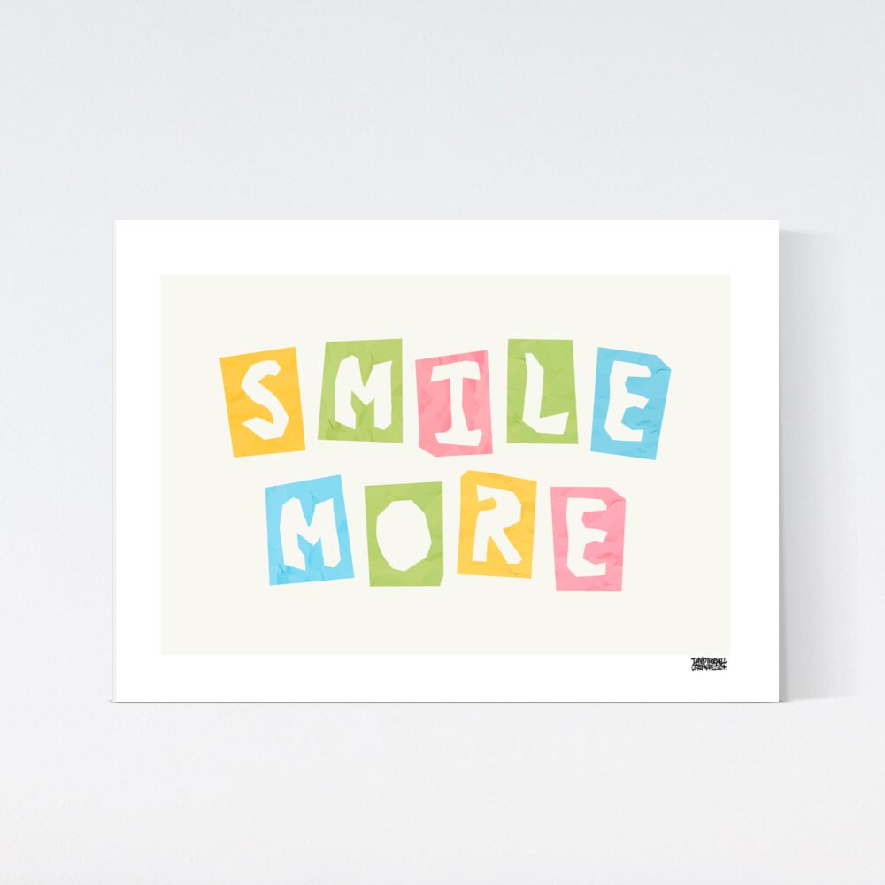 Smile More Kids Poster