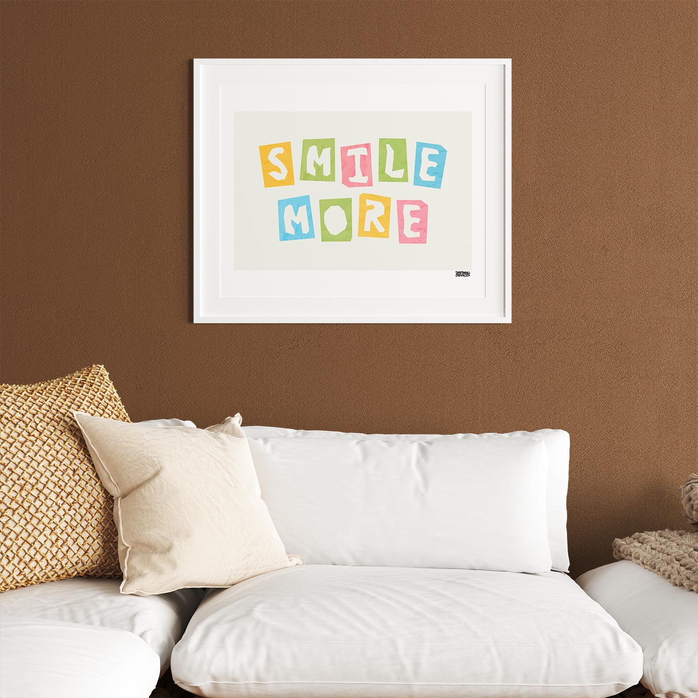 Smile More Kids Poster