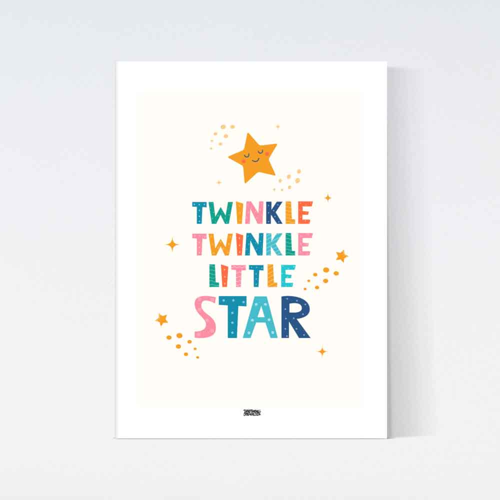 Twinkle Twinkle Little Star Poster