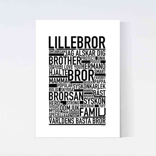 Lillebror Text Poster