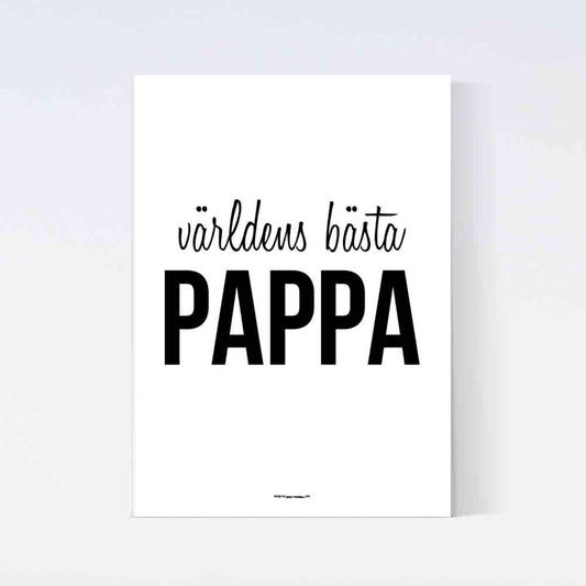 Världens Bästa Pappa Poster