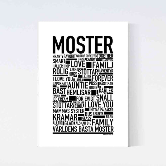 Moster Text Poster