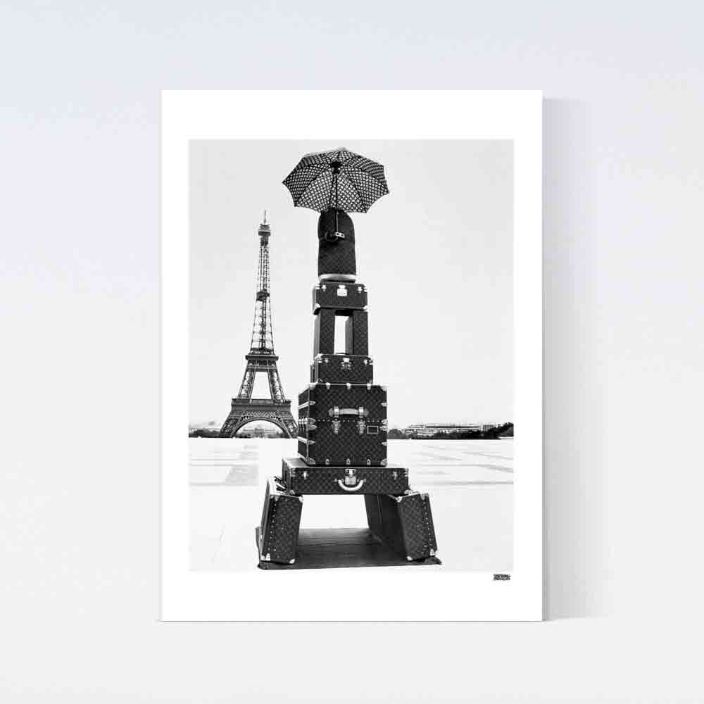 Paris Eiffel Tower Fashion Poster