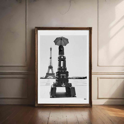 Paris Eiffel Tower Fashion Poster