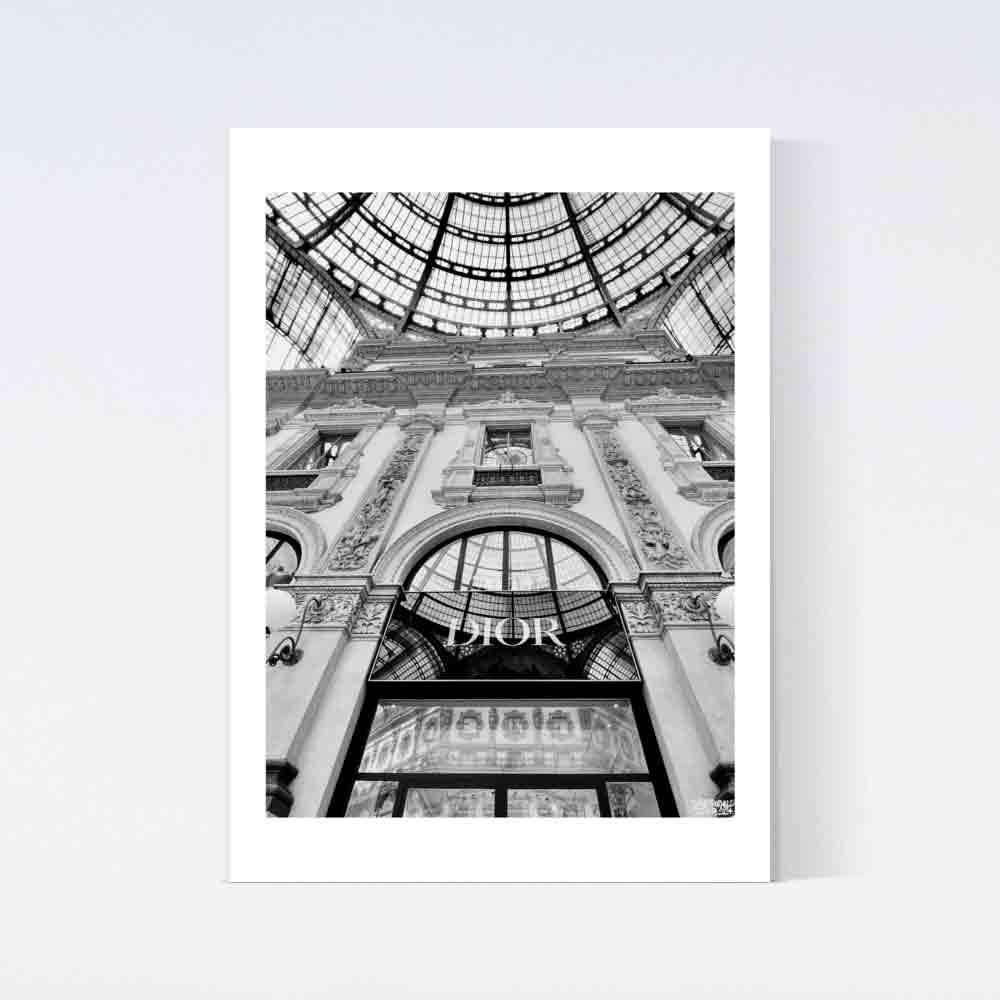 Dior Galleria Vittorio Milano Poster