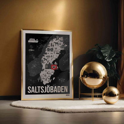 Saltsjöbaden Sweden Poster