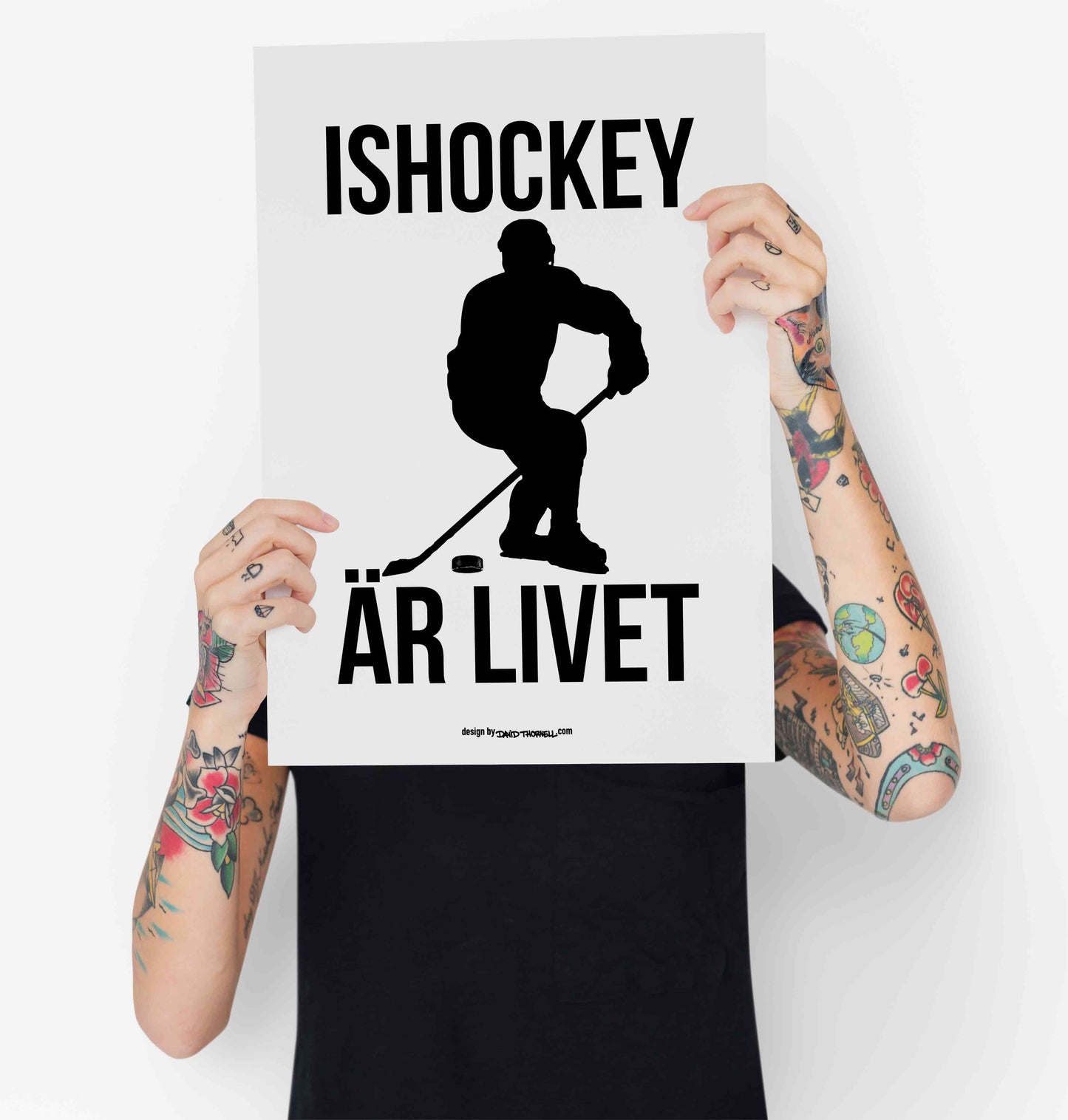 Ishockey Är Livet Poster