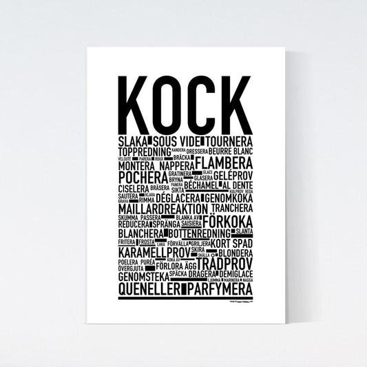 Kock Text Poster