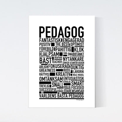 Pedagog Text Poster