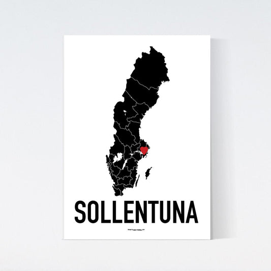 Sollentuna Map Poster