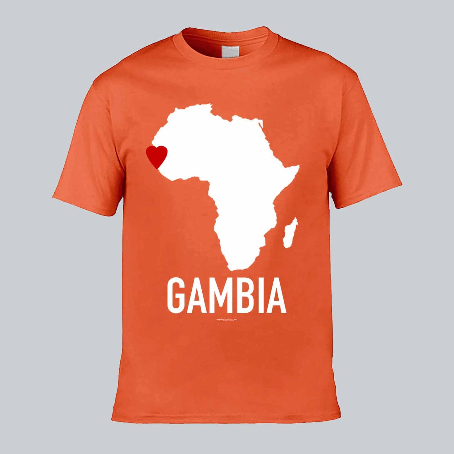Gambia Heart T-shirt
