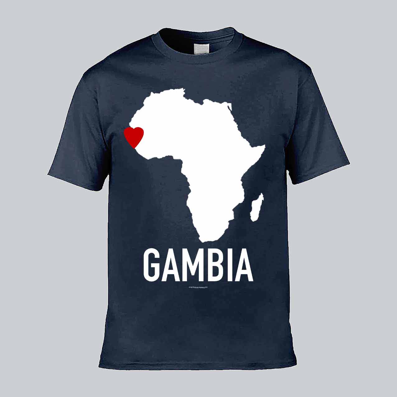 Gambia Heart T-shirt