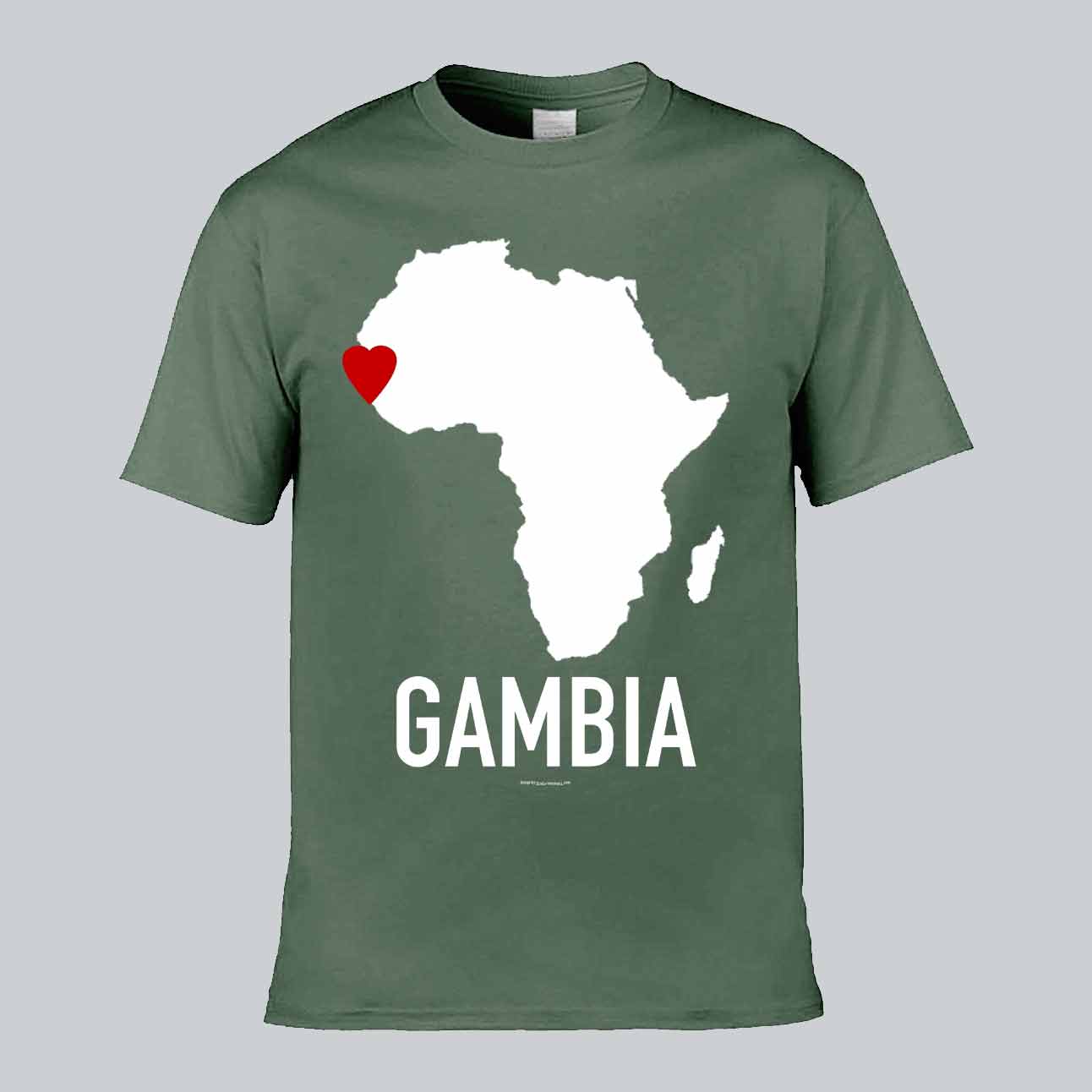 Gambia Heart T-shirt
