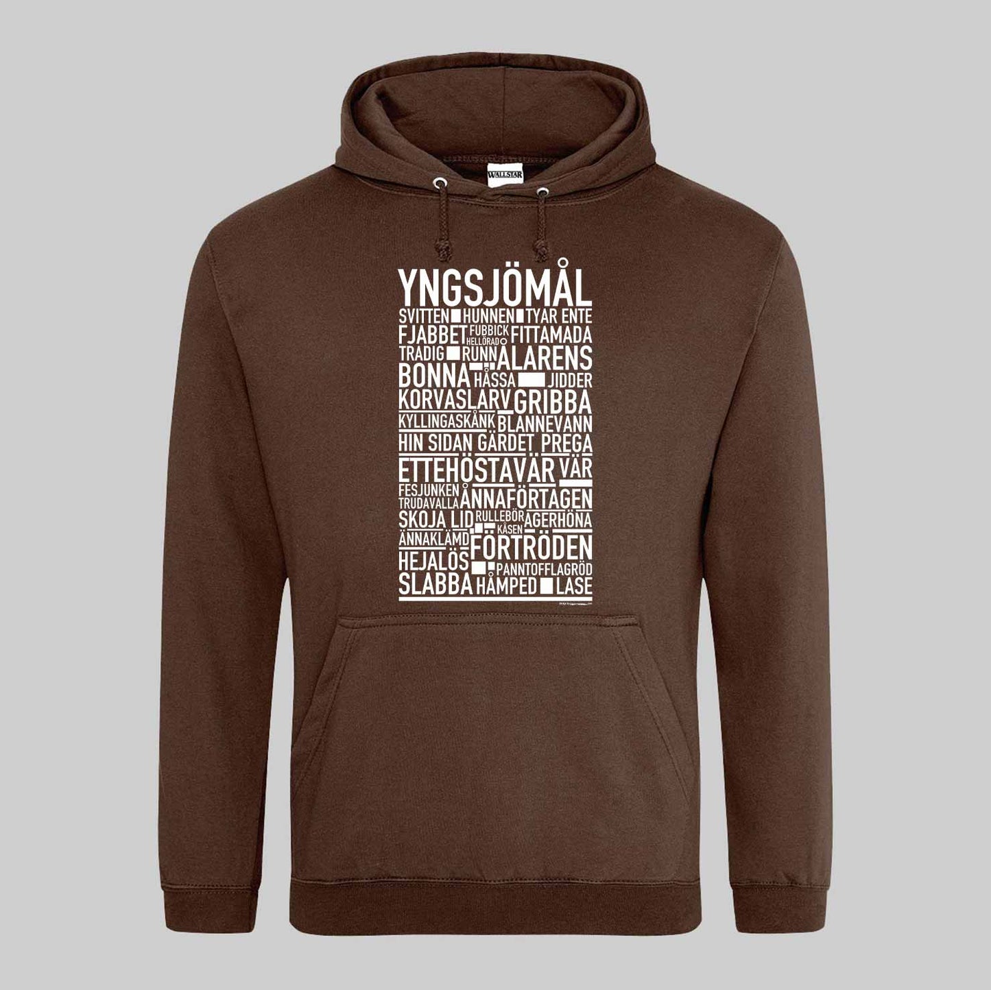 Yngsjömål Dialekt Text Hoodie