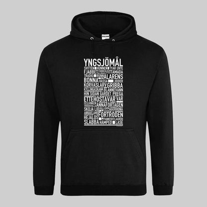 Yngsjömål Dialekt Text Hoodie