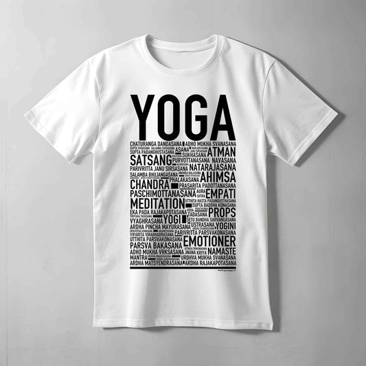 Yoga Text T-shirt