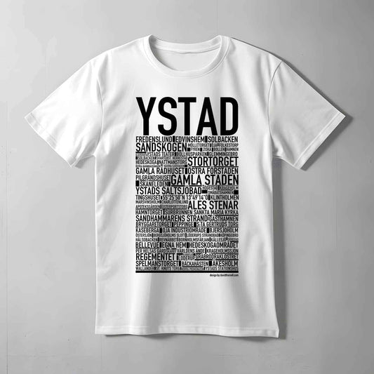 Ystad Text T-shirt