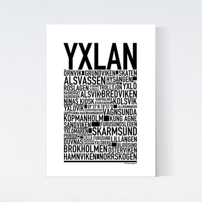 Yxlan Text Poster